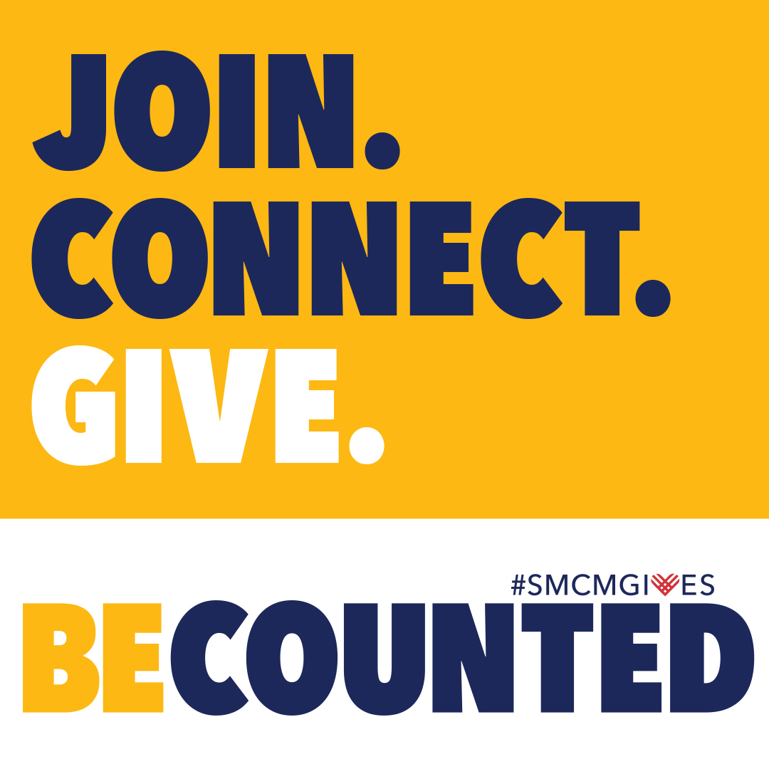 Giving Tuesday BeCounted logo pictured