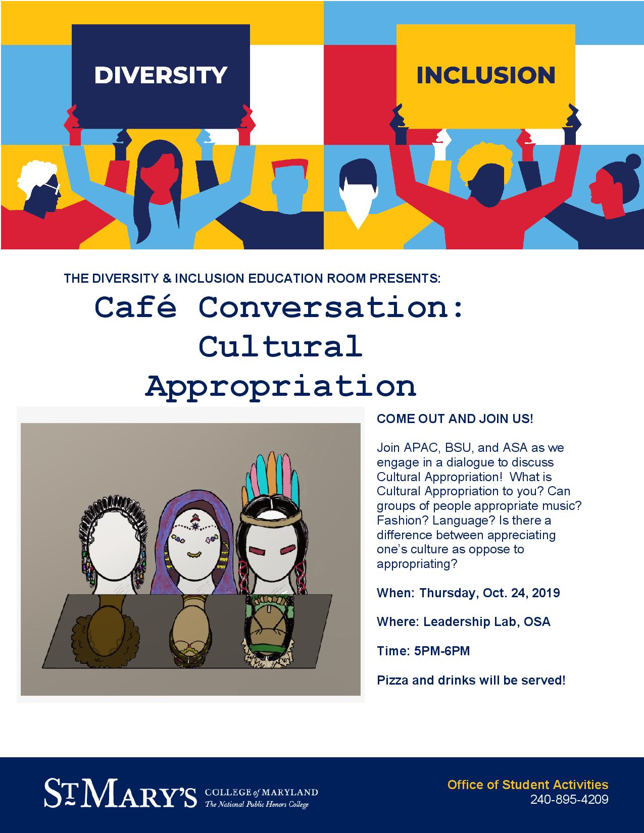 Flyer for Cafe Conversation