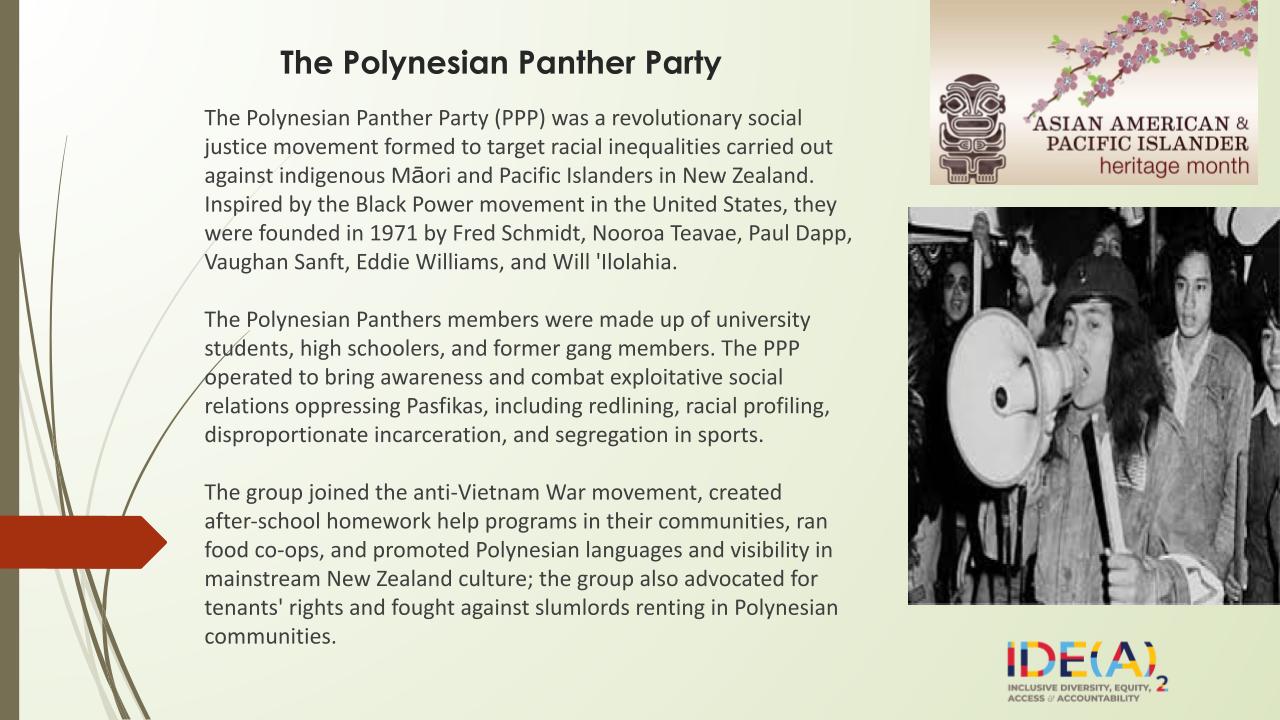 The Polynesian Panther Party