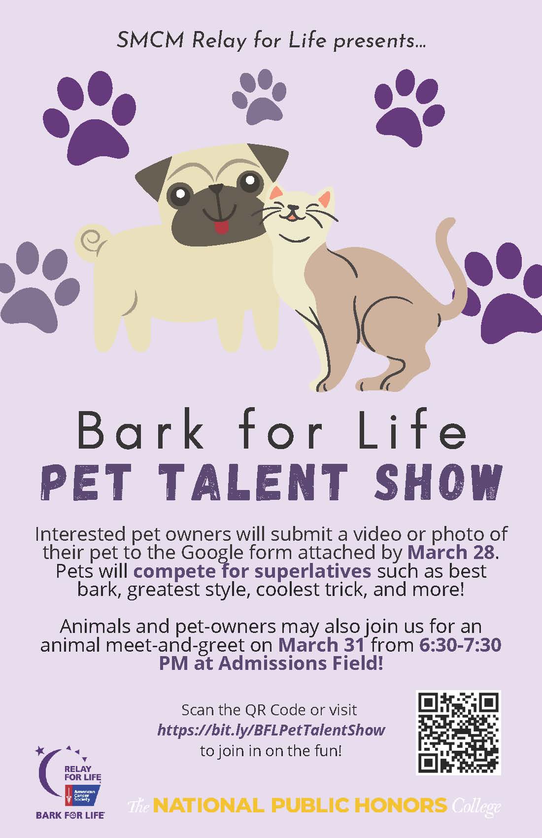 Bark for Life Pet Talent Show