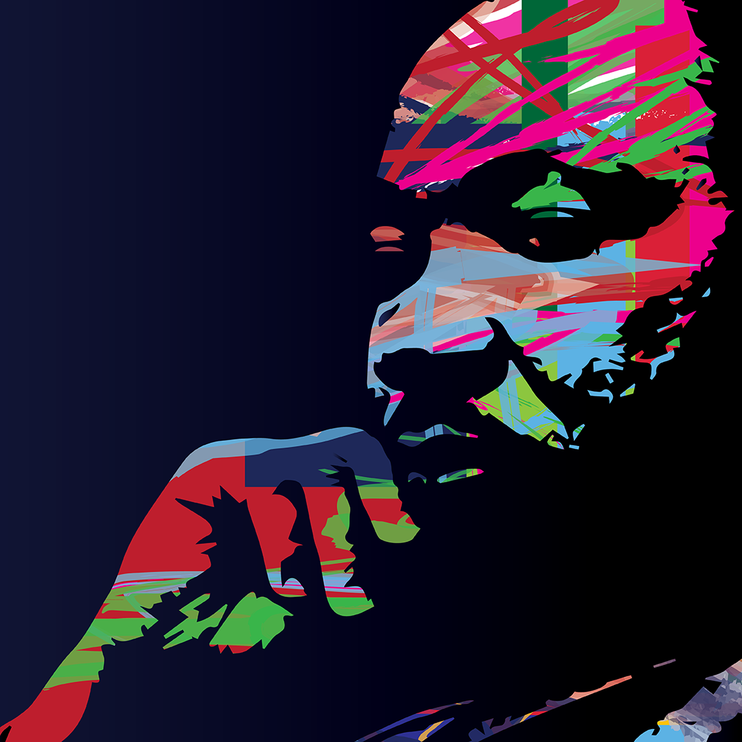 Martin Luther King Jr. abstract image