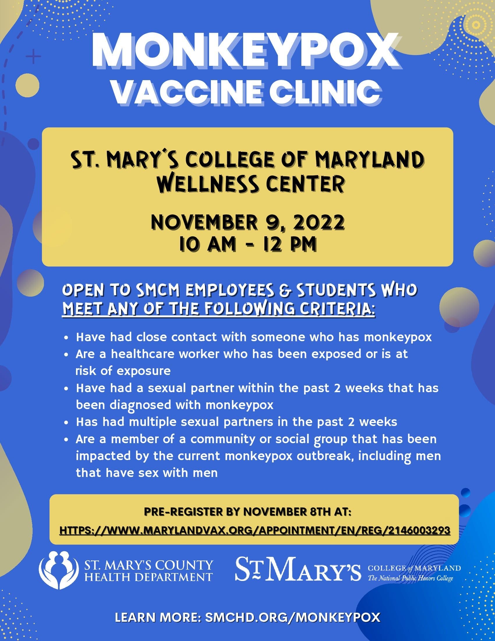 Monkeypox Vaccine Clinic