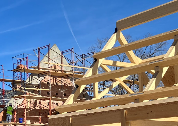 Timber fframe construction