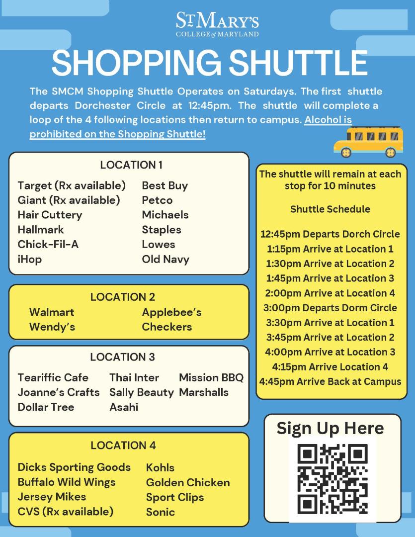 Shuttle Schedule