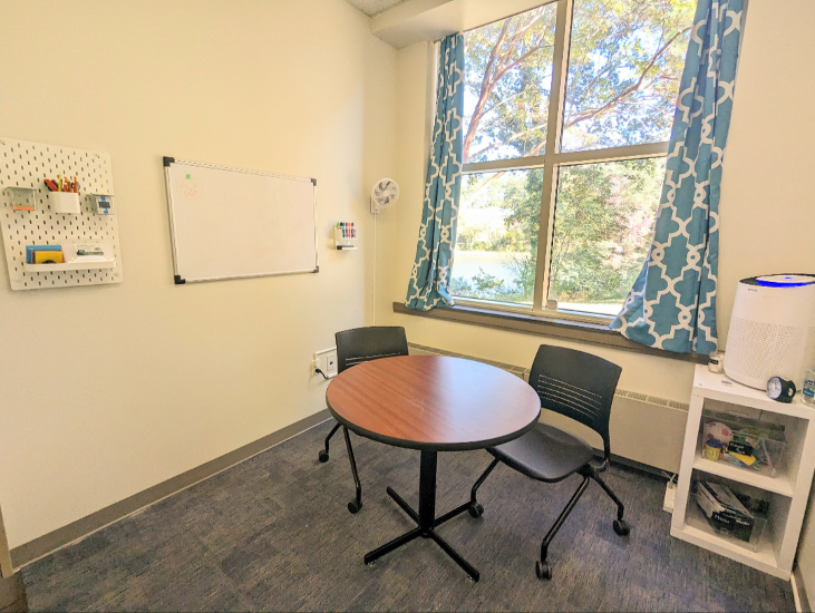 Photo of Tutor Room Overlooking St. John's Pond.