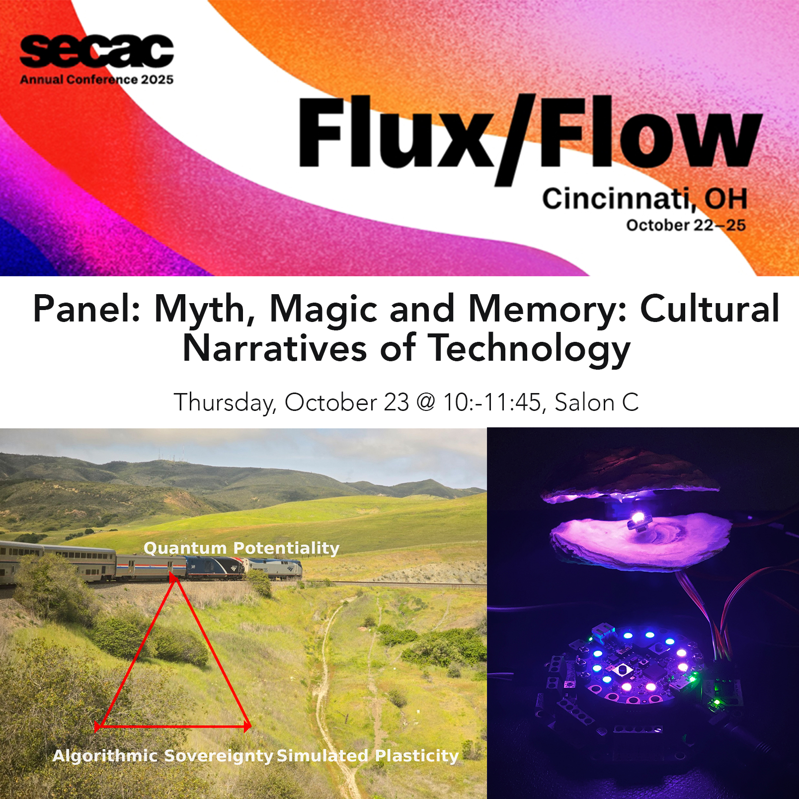 Logo with title "Flux/ Flow