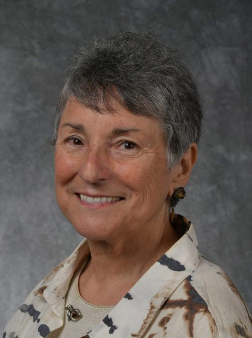 Distinguished Professor Emerita Laraine Masters Glidden pictured