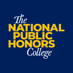 The National Public Honors College logo displayed