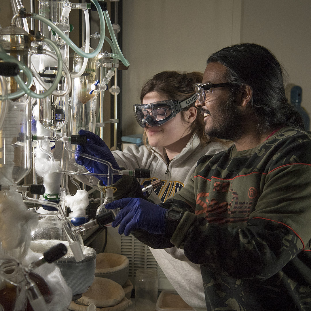 Students in laboratory