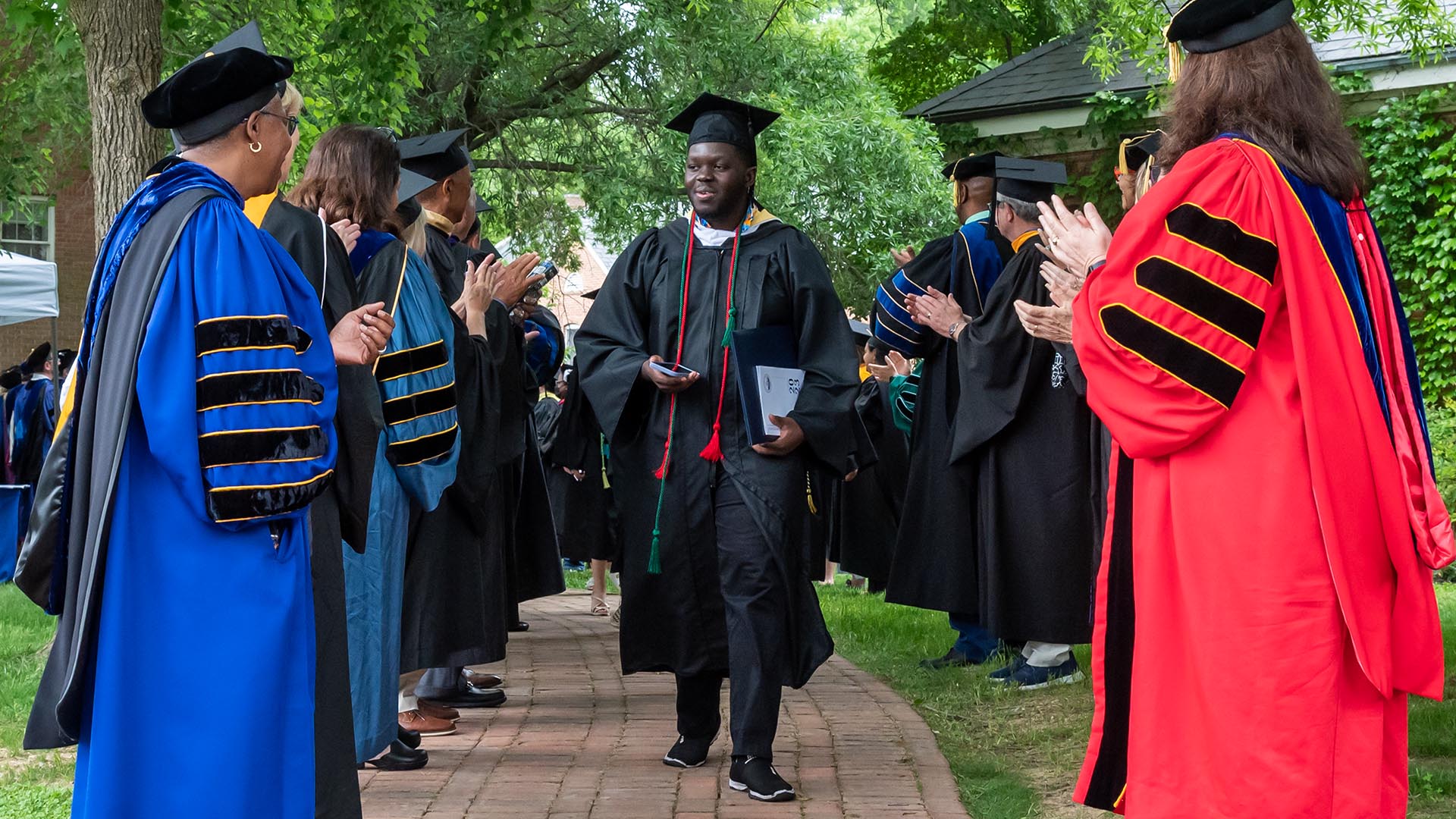 Graduate procession