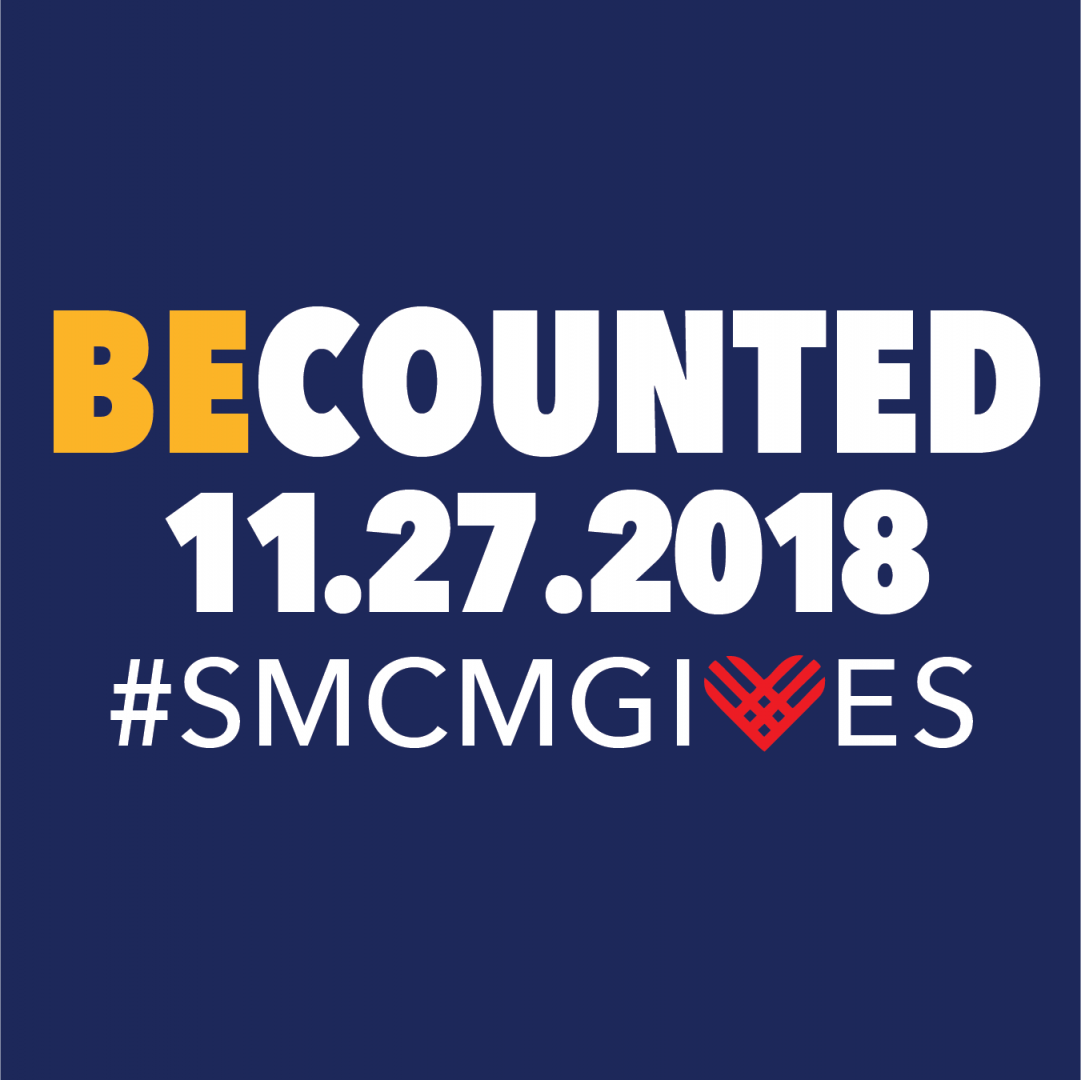 BeCounted on 11.27.2018 #smcmgives