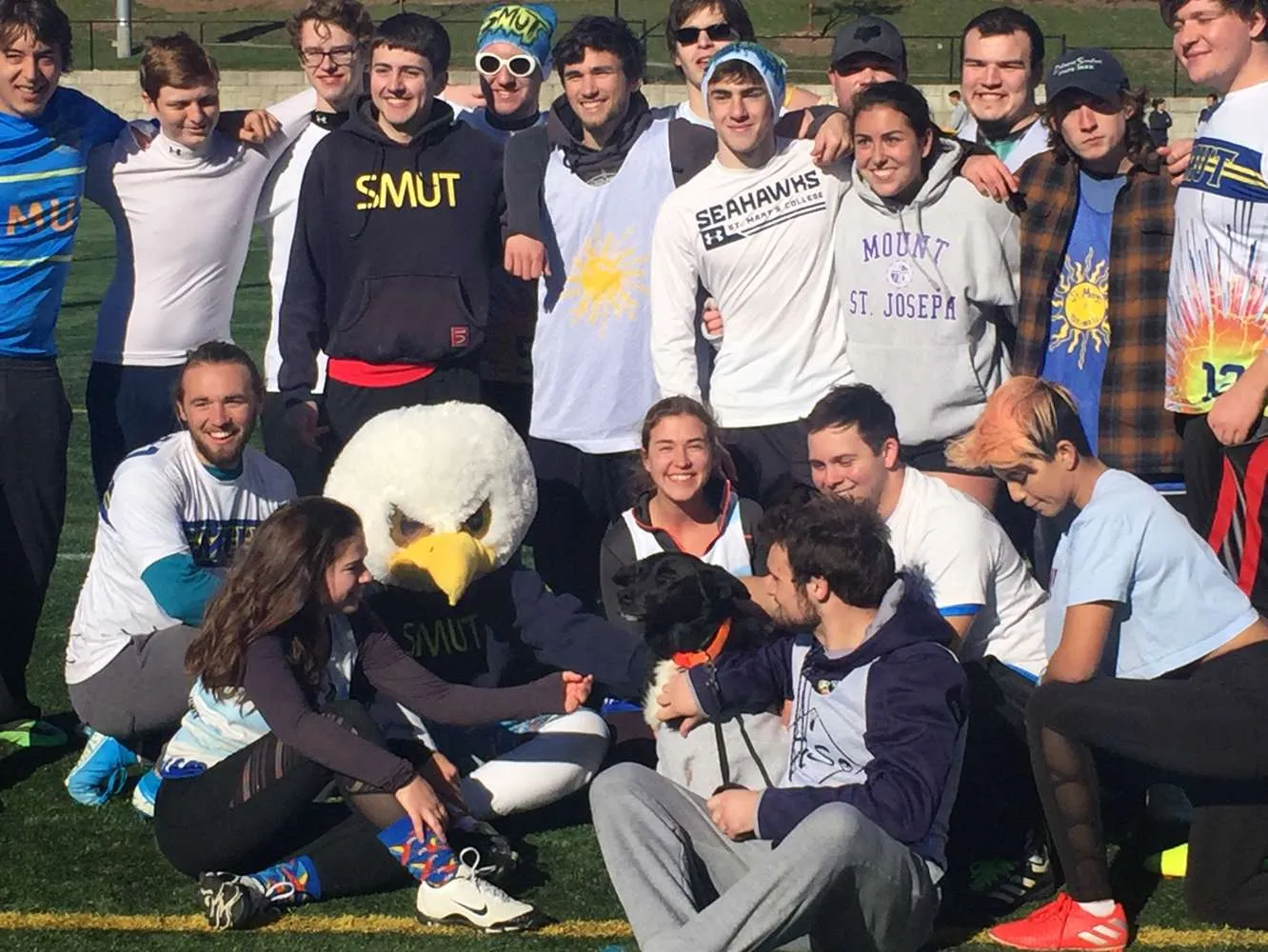 smcm men's ultimate club group shot