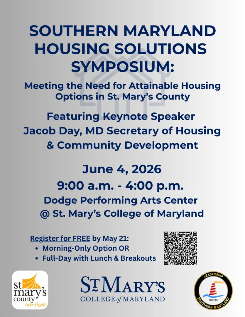 Registrar St Marys College Of Maryland Housing Solutions Symposium Flyer 2 .webp