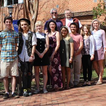 Rhoda, Emerson and SURF students pictured