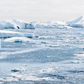 Image of Arctic ice caps