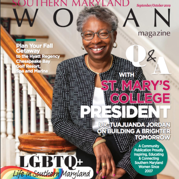 Cover of Southern Maryland Women Magazine pictured