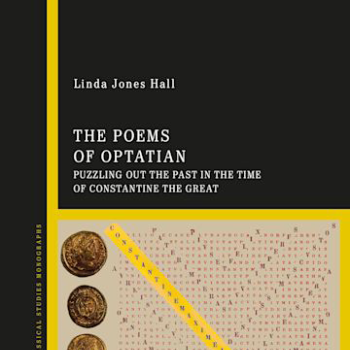 Book cover of "The Poems of Optatian" by Linda Jones Hall