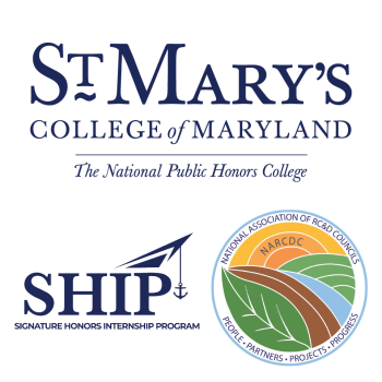 St. Mary's College of Maryland SHIP logo and NARCDC logo