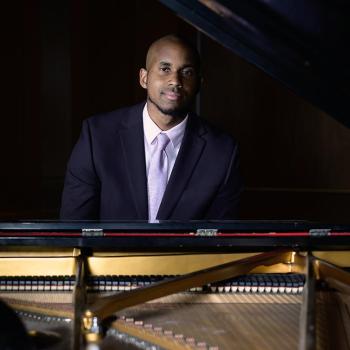 Ellington Carthan at the piano