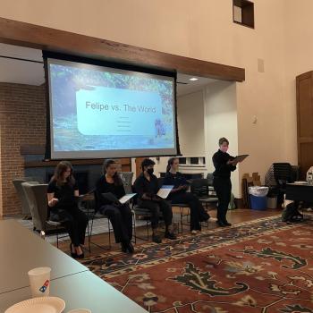 Staged reading of new play written by students