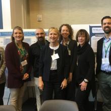 SMCM CUR Transformations Project Team Members at 2018 Conference (L to R: Drs. Mertz, Neiles, Bowers, Dillingham, Wooley, Koenig, and Foster) pictured