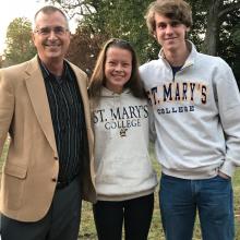 William Roberts, Melody Raynaud and Daniel Mehaffey pictured