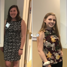 Pictured: (L-R) Hannah Vickery and Shannon Robinson  