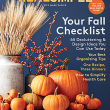 cover of Real Simple magazine