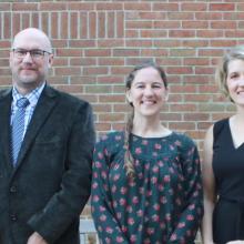 (Left to right) Charles Musgrove, Kent Randell, Michelle Milne, Kelly Neiles, Joshua Grossman pictured