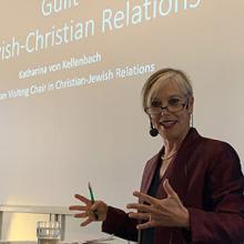 Katharina von Kellenbach Gives Lecture in Sweden