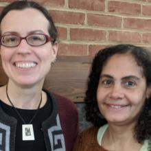 Pamela Mann and Joanna Bartow pictured