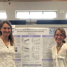 Picture of Dr. Malisch and SMCM student Kimball '19