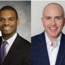 Nicolas Troy Abrams ’99 and Doug Mayer ’04 pictured