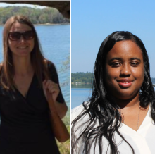 Assistant Professors Malisch and Sherrer pictured