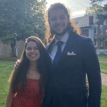 Rustin Pare and Mira Willson pictured
