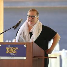 Erin Peters pictured