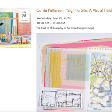 Mt. Gretna School of Art Visiting Artist Professor Carrie Patterson 