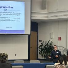 James Atwell presenting at conference