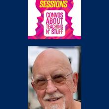 Professor Roy Hopkins with Psych Sessions logo