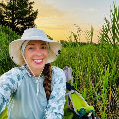 Photo of me in the field 