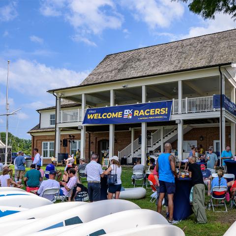 “Welcome Racers!” at the Gov Cup Shoreside