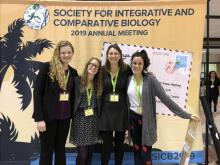 Dr. Malisch and her Lab at SICB 2019