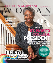 Cover of Southern Maryland Women Magazine pictured