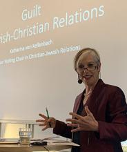 Katharina von Kellenbach Gives Lecture in Sweden
