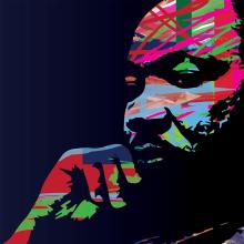 MLK artistic picture