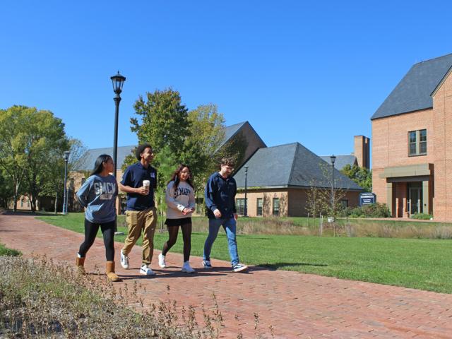 Students on Campus