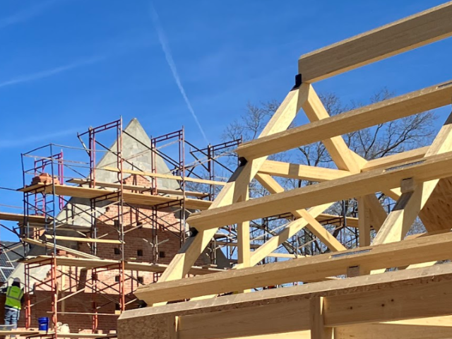 Timber fframe construction