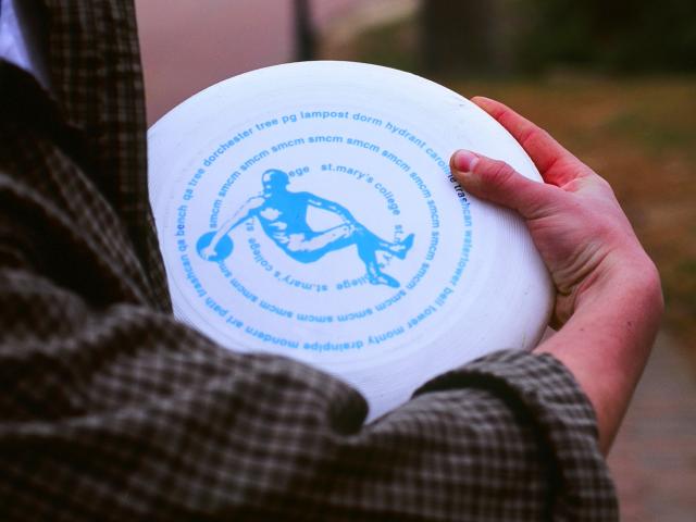 Take a close look to learn the route for Frisbee golf