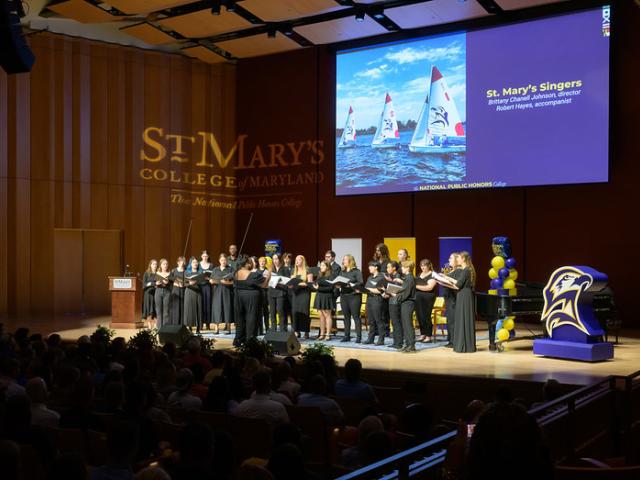 choir on stage