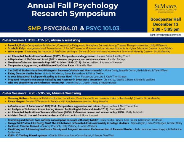 Symposium flyer